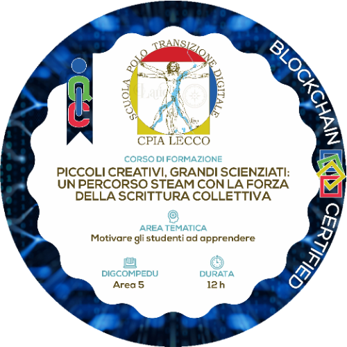 MOOC "Piccoli creativi, grandi scienziati: un percorso STEAM con la forza della scrittura collettiva"